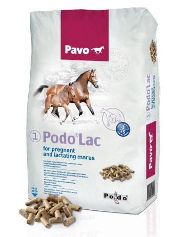 PAVO PODOLAC 20 KG para yeguas en gestacion y lactacion.