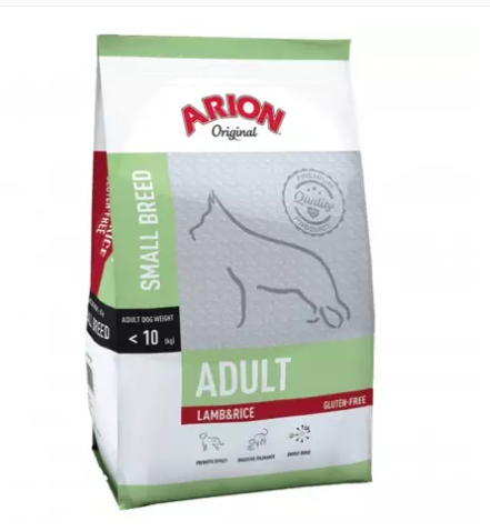 ARION ADULT SMALL CORDERO Y ARROZ 3 KG