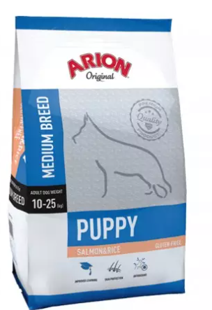 ARION PUPPY MEDIUM SALMON Y ARROZ 3 KG